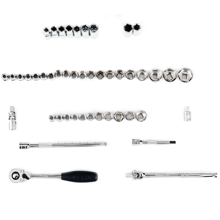 1/2" Bộ khẩu 46 chi tiết Sata 09006 - Ảnh 3