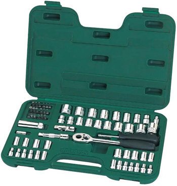 1/4'' & 3/8” Bộ tuýp 20 chi tiết Sata 09011