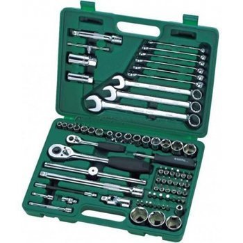 1/4" và 1/2" Bộ tuýp 76 chi tiết Sata 09519