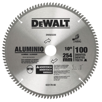 100T Lưỡi cắt nhôm 255mm Dewalt DWA03220-B1