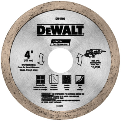 105mm Lưỡi cắt gạch ướt DeWalt DW4790-B1