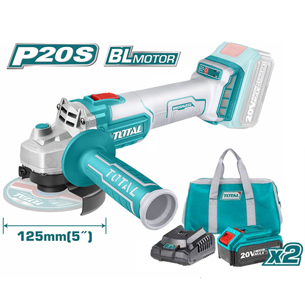 125mm Máy mài góc dùng pin Lithium 20V Total TAGLI2012582