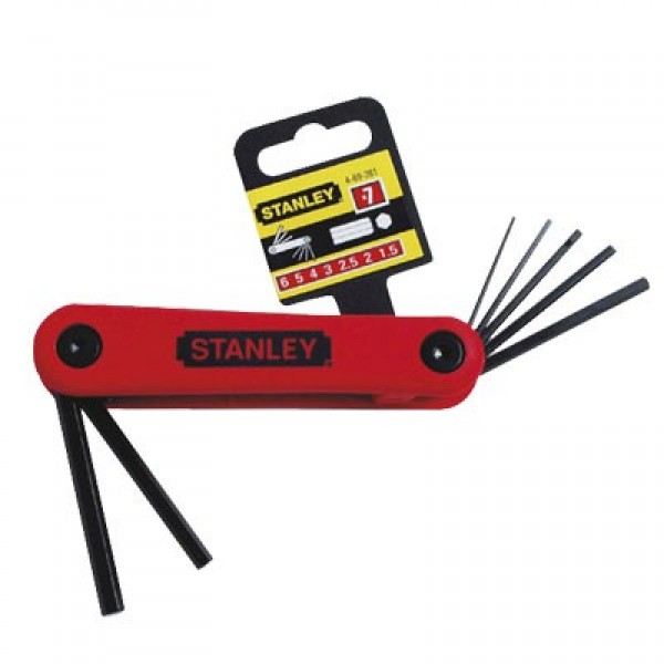 1.5-10mm Bộ lục giác 7 cây Stanley 69-262