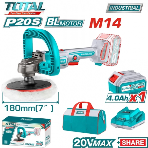 180mm may danh bong dung pin 20v total tapli20181 1 pin 40ah 1 sac 1750125402