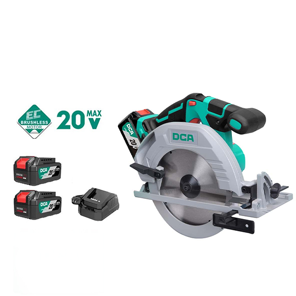 185mm Máy cưa đĩa dùng pin 20V DCA ADMY02- 185BM (2 Pin 4.0Ah & Sạc)