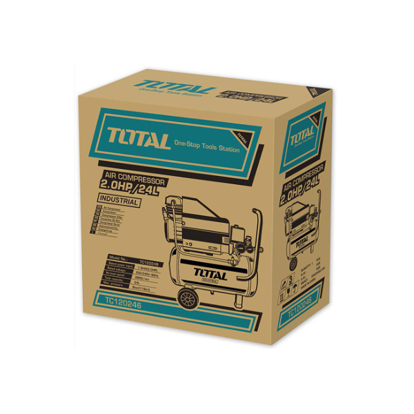 Alternative view of 2.0HP Máy nén khí dung tích 24 lít Total TC12024 (TC120246T)