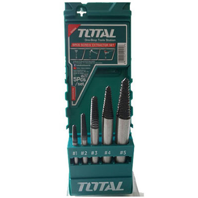 3-18mm Bộ mũi taro lấy ốc gãy 5 chi tiết Total TACSE0056