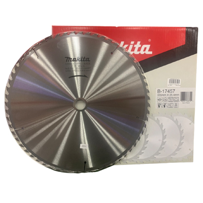 355x60Tx25.4 Lưỡi cưa gỗ hợp kim 60 răng Makita B-17457