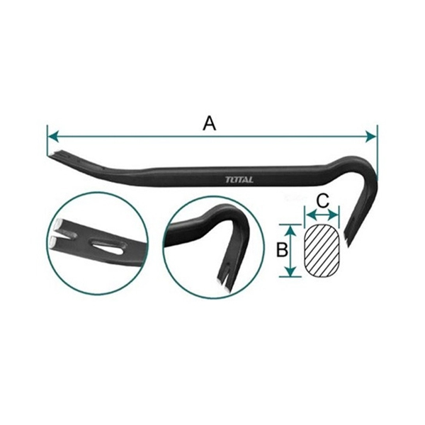 48" Xà beng Total THT431482