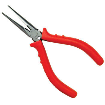 5" Kìm mũi nhọn cán đỏ Stanley 84-047