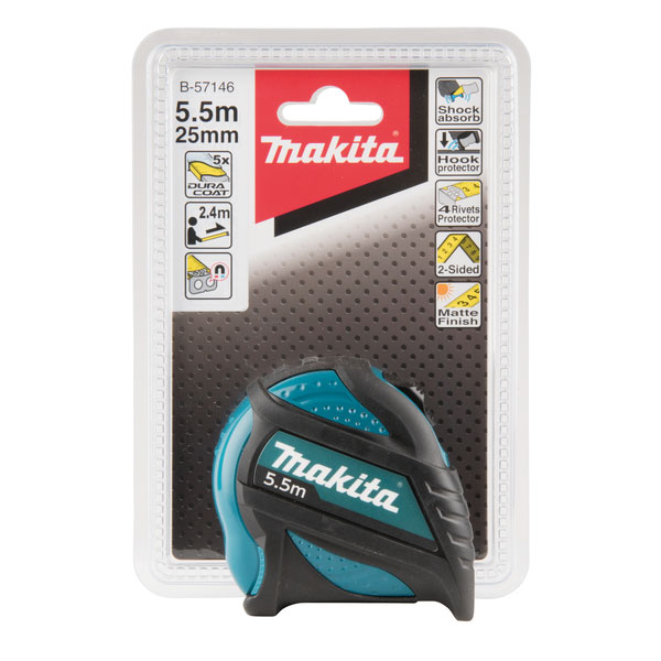 5.5mx25mm Thước cuộn thép Makita B-57146