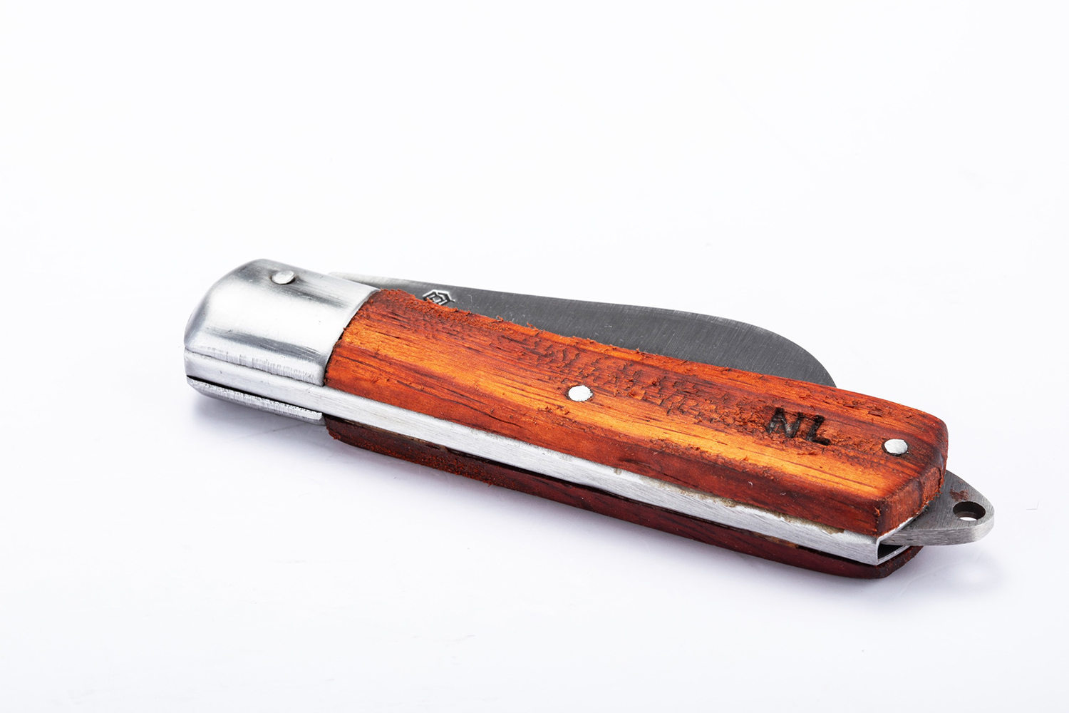 70mm Dao tuốt dây điện lưỡi cong cán gỗ SATA 03110 - Ảnh 6