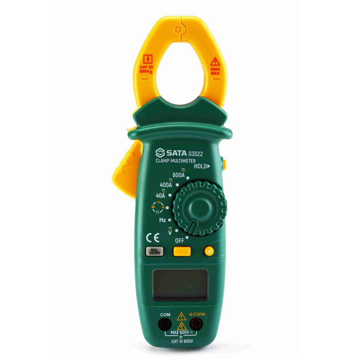 Ampe kìm đo kỹ thuật số SATA 03022 (600A, 600V)