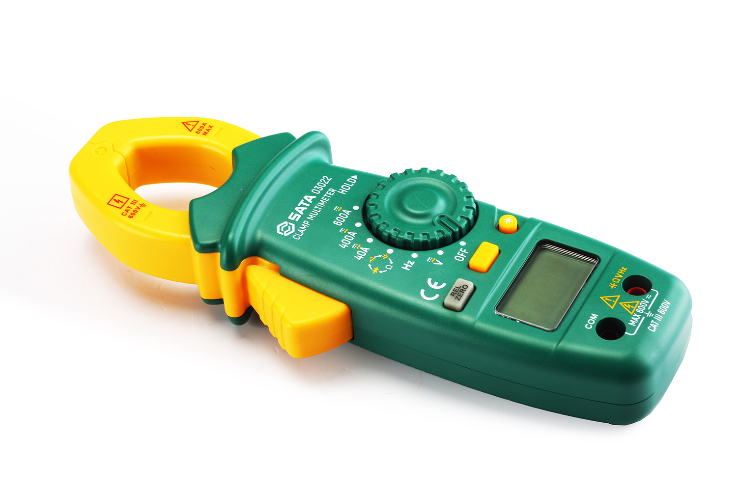 Alternative view of Ampe kìm đo kỹ thuật số SATA 03022 (600A, 600V)