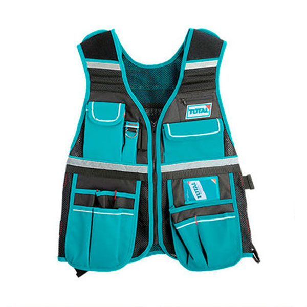 Áo gi lê 12 túi đựng đồ nghề Total TTVT1601 - Ảnh 3