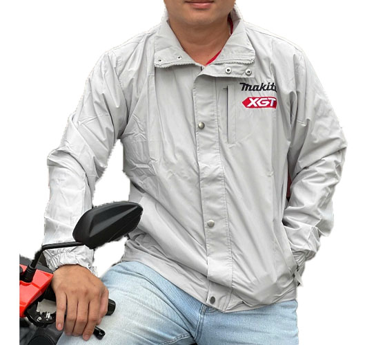 Áo khoác màu xám Makita