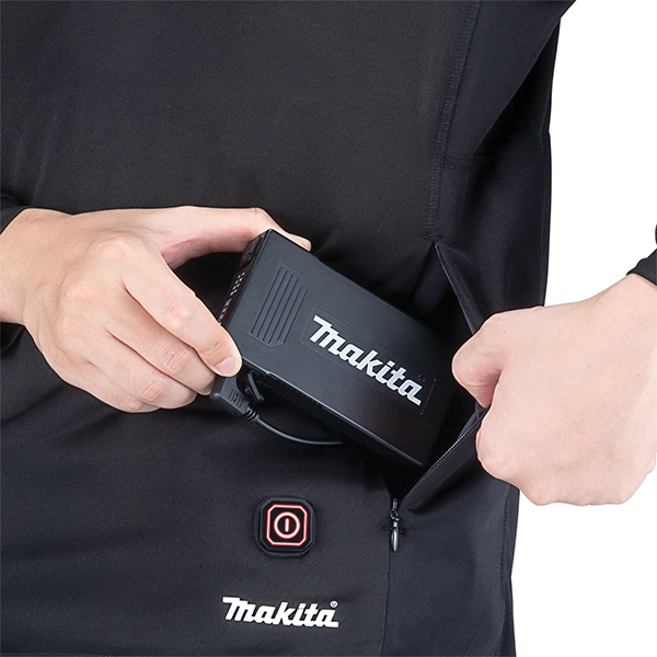 Alternative view of Áo làm ấm dùng pin 18V Makita DCX201A (XS-XL)