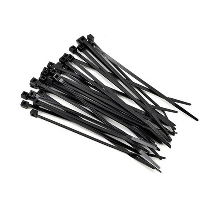 Bộ 100 dây rút nhựa đen Total THTCTB10025 100x2.5mm