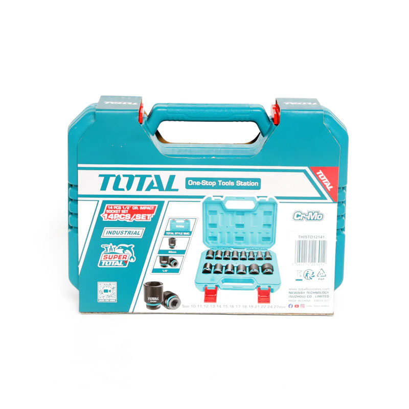Alternative view of Bộ 14 đầu tuýp 1/2"DR Total THISTD12141 (10-27mm)
