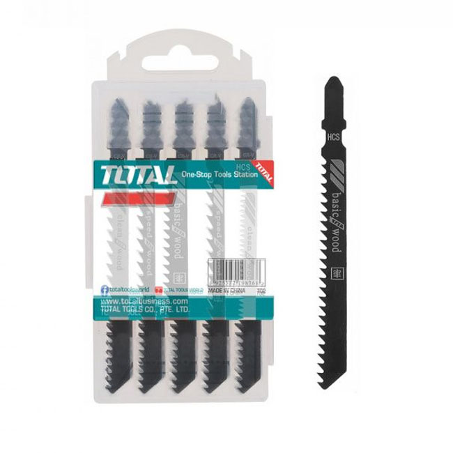 Bộ 15 lưỡi cưa lọng gỗ 8 răng Total TAC151111C