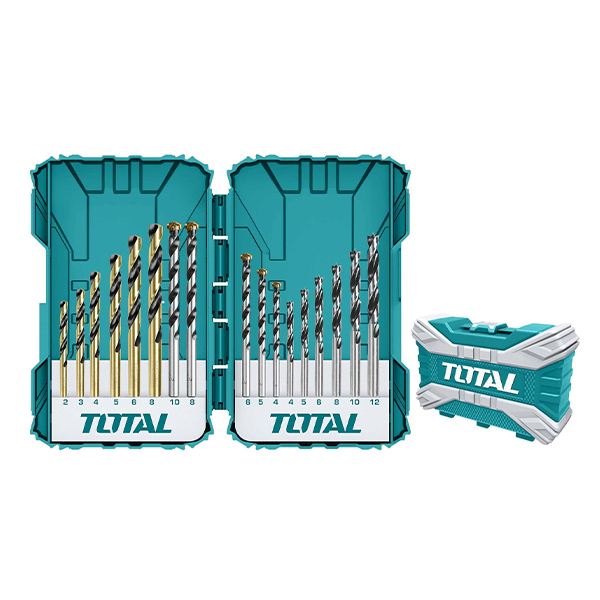 Bộ 16 mũi khoan kim loại, bê tông và gỗ Total TACSDL11601