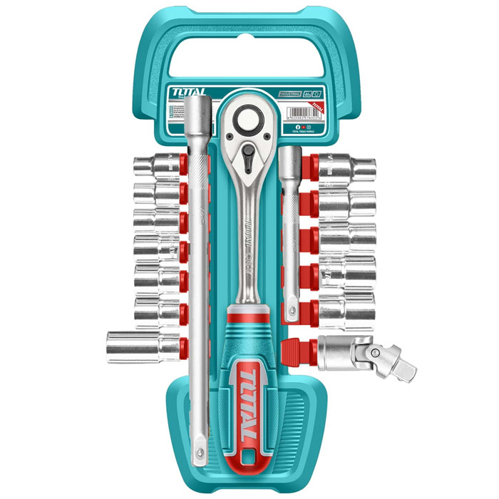 Bộ 17 đầu tuýp 1/2 inch Total THT121171