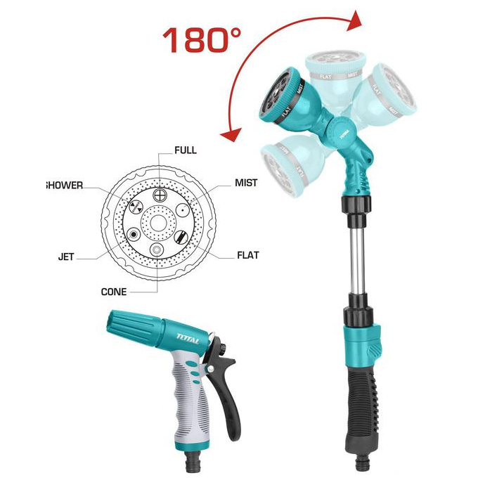 Bộ 2 vòi phun xịt nước Total THWSK0201