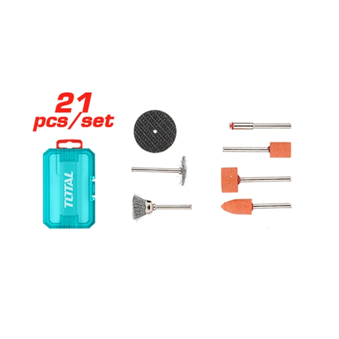 Bộ 21 linh kiện máy mài khuôn Total TAKMG4021