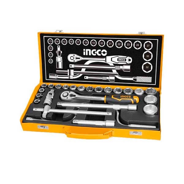 Bộ 24 cái đầu tuýp (1/2inch) Ingco HKTS0243