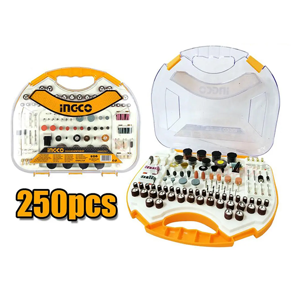 Bộ 250 linh kiện dùng cho máy khắc mini Ingco AKMG2501