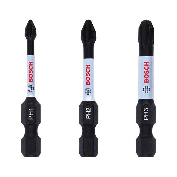 Alternative view of Bộ 3 mũi vít philips dài 50mm Bosch 2608522491