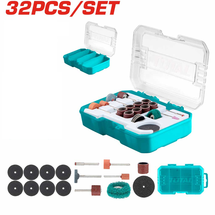 Bộ 32 linh kiện máy mài khuôn Total TAKMG5031