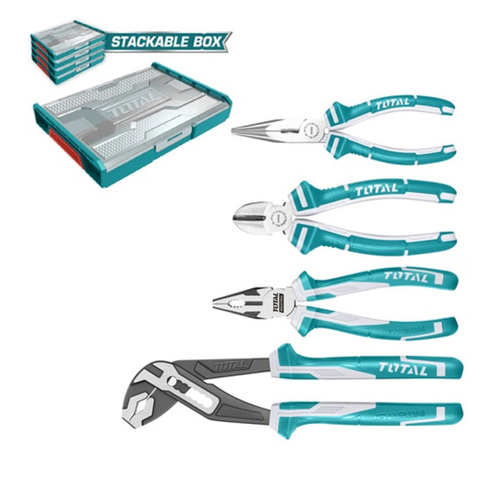 Bộ 4 kìm cầm tay Total THKTV02P042