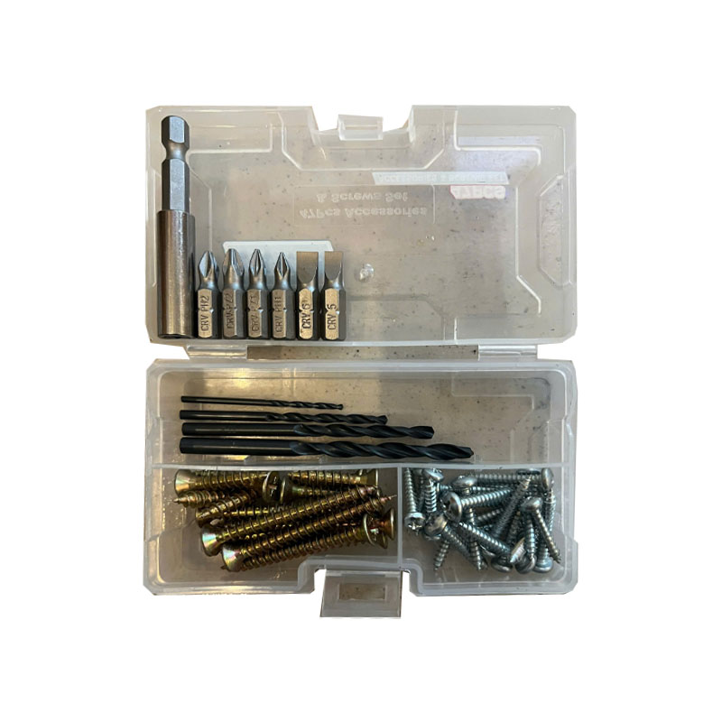 Bộ 47 linh kiện mũi vít và mũi khoan Total LK-47