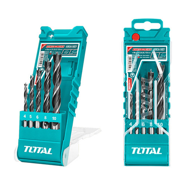Bộ 5 mũi khoan gỗ Total TACSD7056