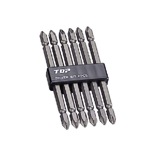 Bộ 6 mũi vít 2 đầu TOP Japan DB2-11006