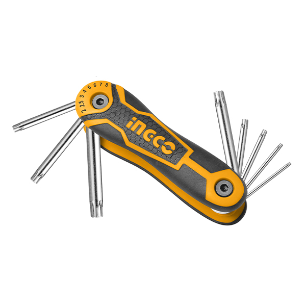 Bộ 8 chìa lục giác bông Ingco HHK14083