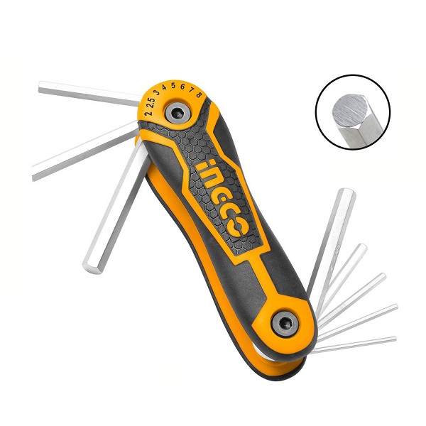Bộ 8 chìa lục giác Ingco HHK14081