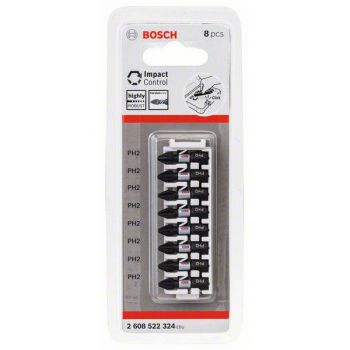 Bộ 8 mũi vít PH 2 ngắn 25mm Bosch 2608522324 - Ảnh 4
