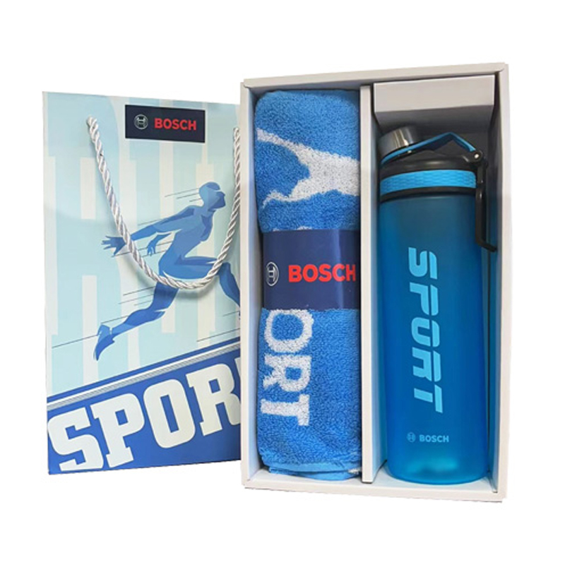 Bộ bình nước và khăn thể thao Bosch Sportkit