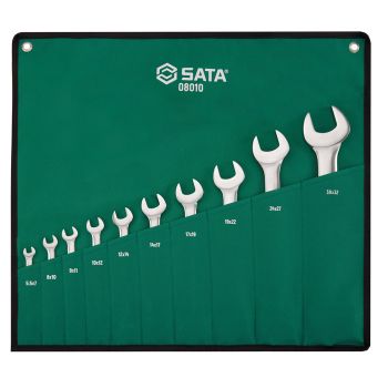 Bộ cờ lê hai đầu miệng 10 chi tiết Sata 08010 - Ảnh 8