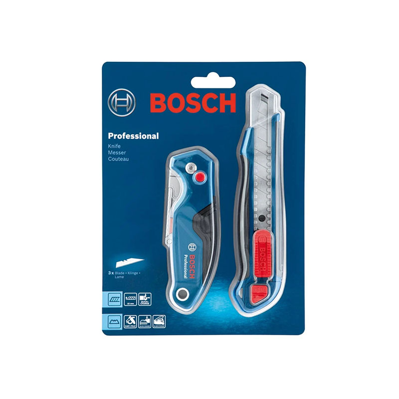 Bộ dao rọc giấy và cáp 2 món Bosch 1600A016BM