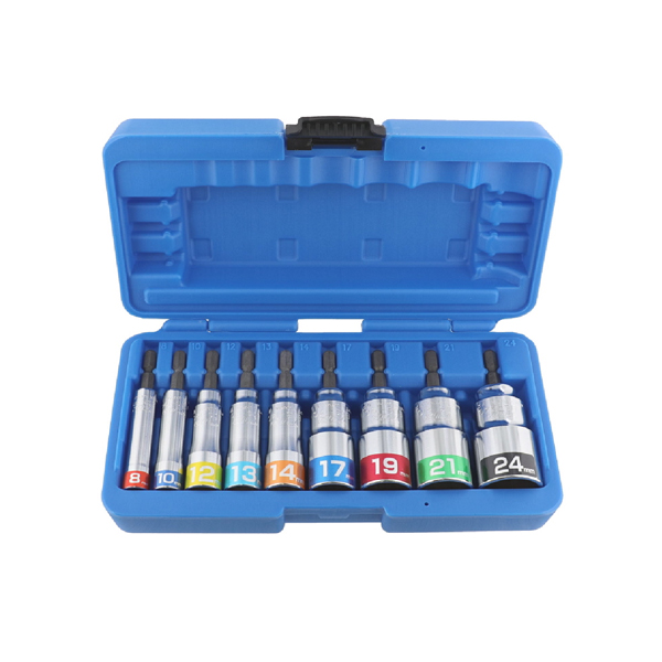 Bộ đầu khẩu vặn ốc chuôi lục giác TOP Japan EDS-824CS