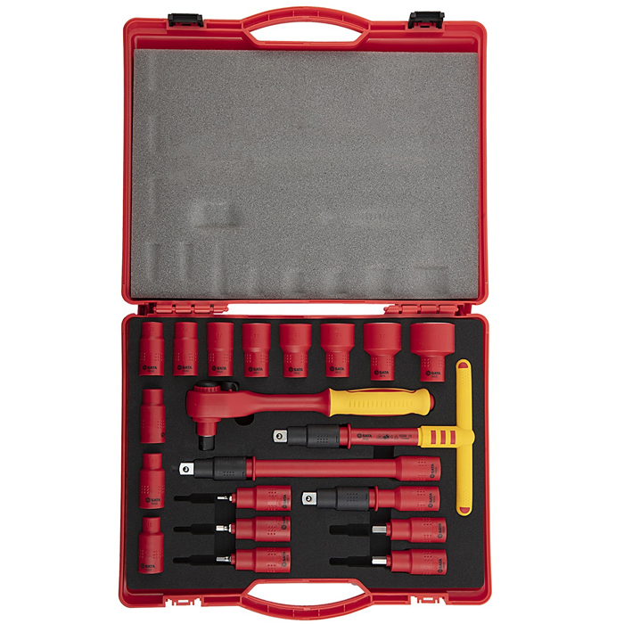 Bộ đầu tuýp cách điện 1000V 20 chi tiết SATA 09267