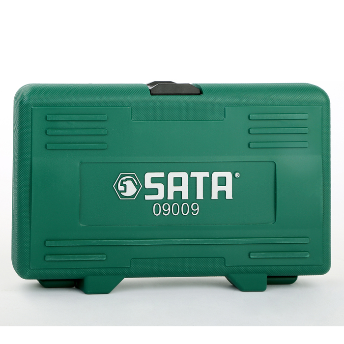 Alternative view of Bộ đầu tuýp đen (hệ Mét) 12 chi tiết 1/2" Sata 09009