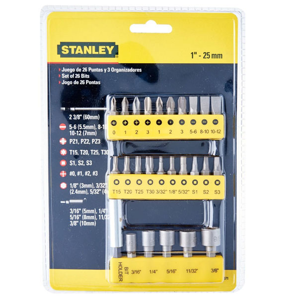 Bộ đầu vít Stanley 68-071-23 (29 chi tiết)