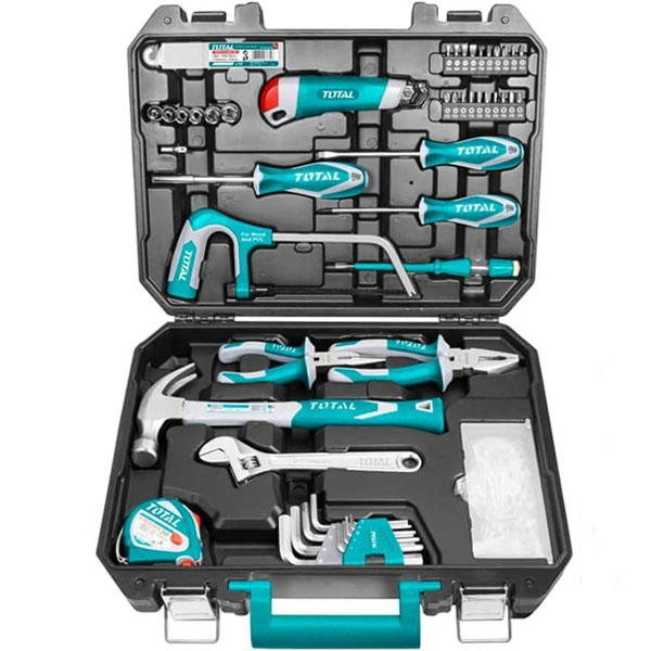 Bộ đồ nghề cầm tay 117 chi tiết Total THKTHP21176