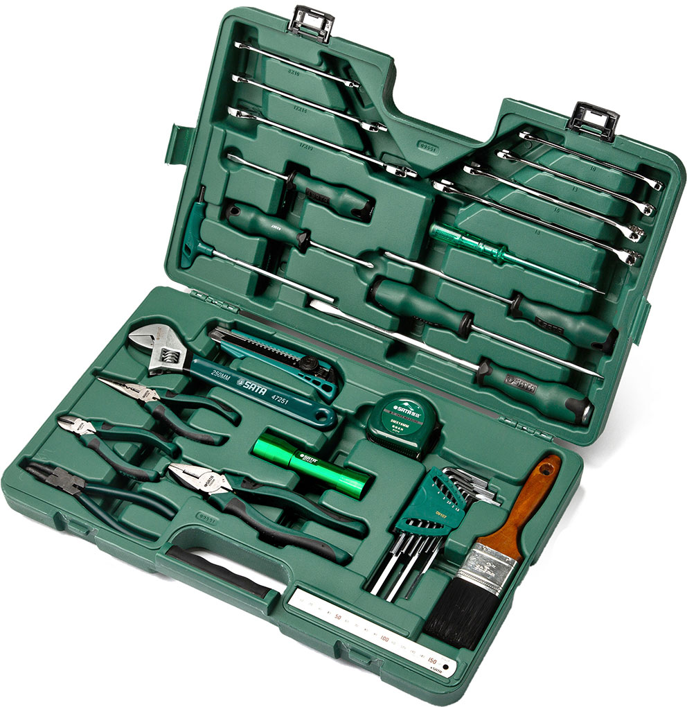Bộ đồ nghề cầm tay 33 chi tiết Sata 09551