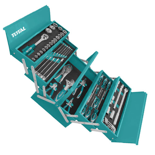 Bộ đồ nghề cầm tay 59 chi tiết Total THTCS12591