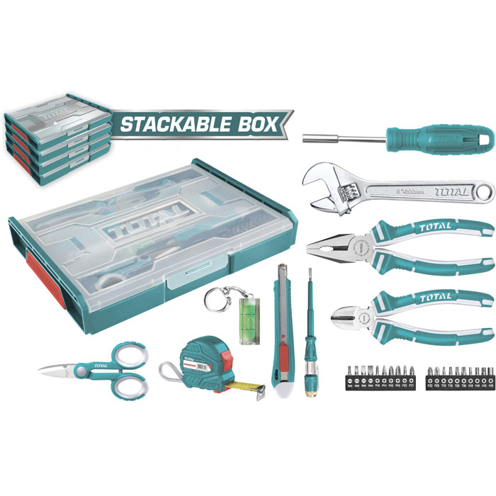 Bộ đồ nghề gia dụng 29 chi tiết Total THKTV02H291